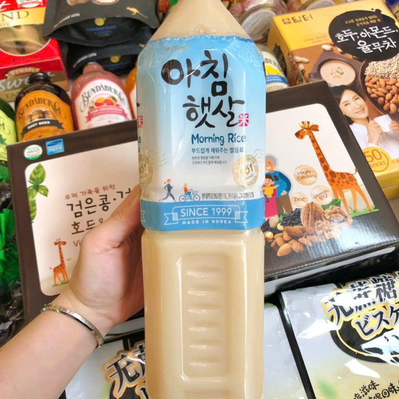 Nước gạo Hàn Quốc Morning Rice chai 1.5 lít