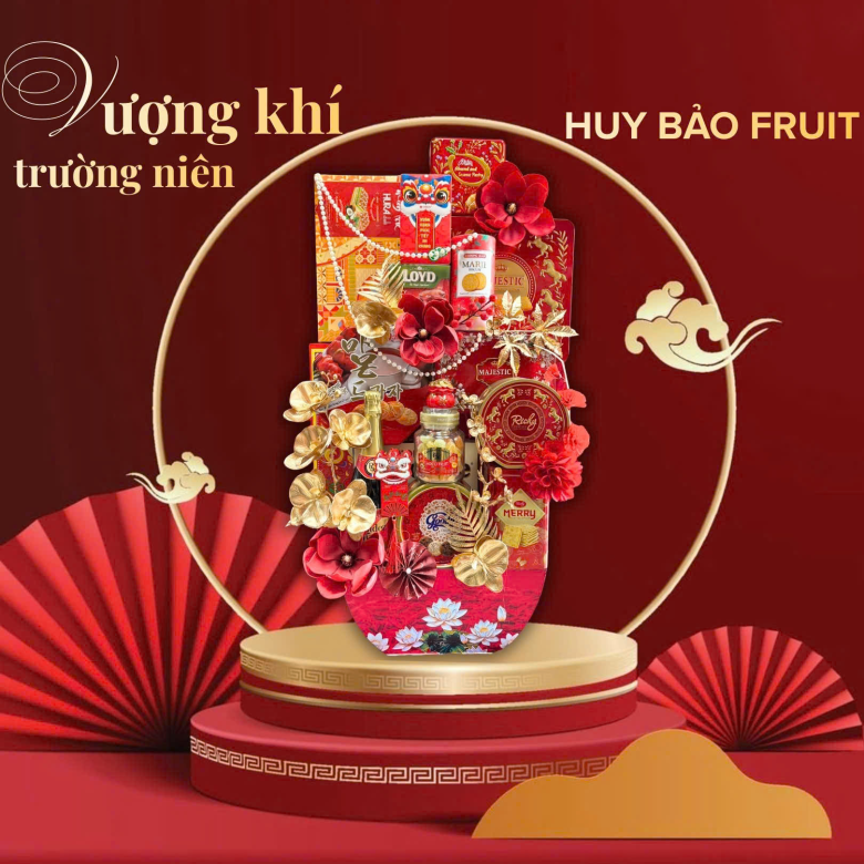 Giỏ Quà Tết Huy Bảo Hóc Môn - Vượng Khí Trường Niên-608