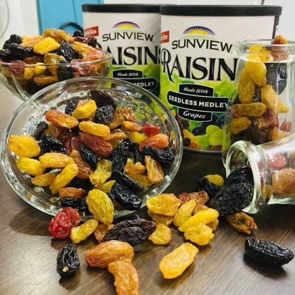 Nho Khô Hỗn Hợp Sunview Raisins Mỹ