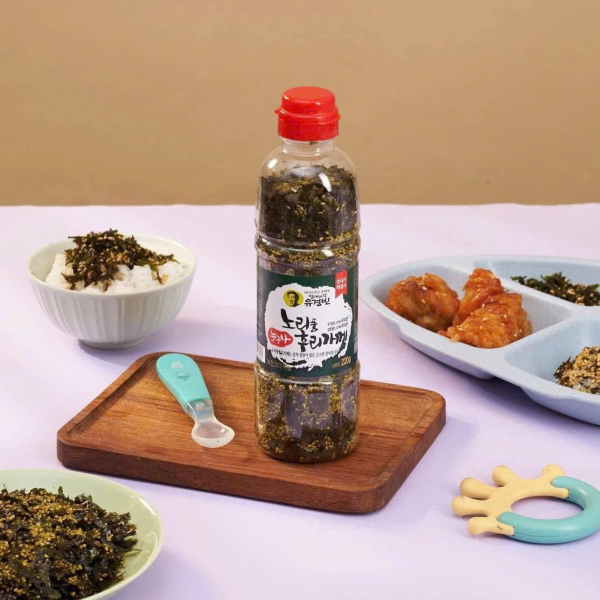 Rong Biển Rắc Cơm Furikake Hàn Quốc 220gr/chai 