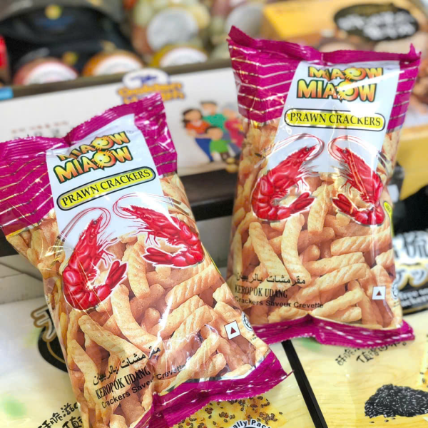 Snack Miaow Miaow Vị Tôm 60g | Snack Ăn Vặt Giòn Rụm