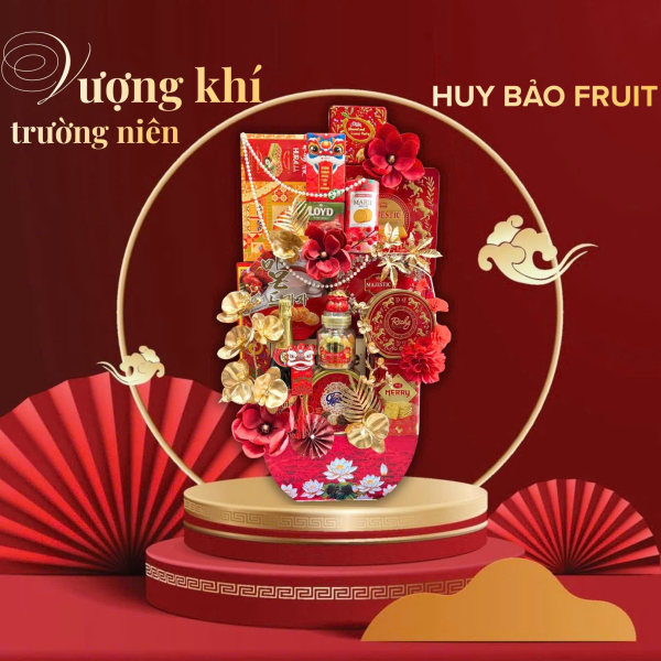 Giỏ Quà Tết Huy Bảo Hóc Môn - Vượng Khí Trường Niên